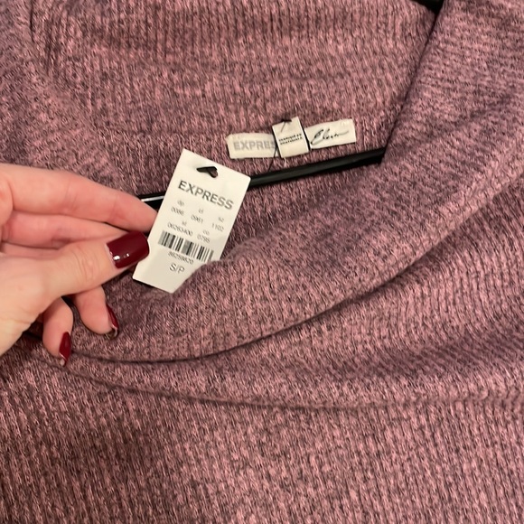 Express one eleven off the shoulder sweater - Picture 2 of 2